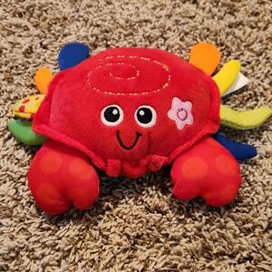 Colorful Plush Crab Toy